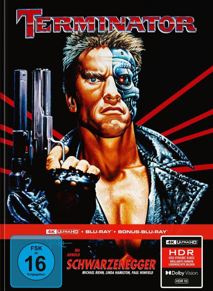 Terminator (4K UHD) I Limitiertes 3-Disc-Mediabook (Cover B)