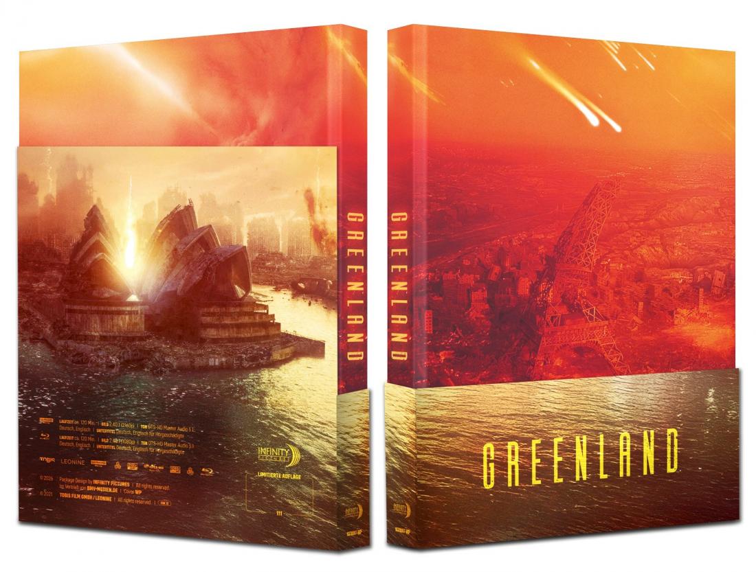 Greenland (4K UHD) I 2-Disc Mediabook (Cover WP) - limitiert auf 111 Stück