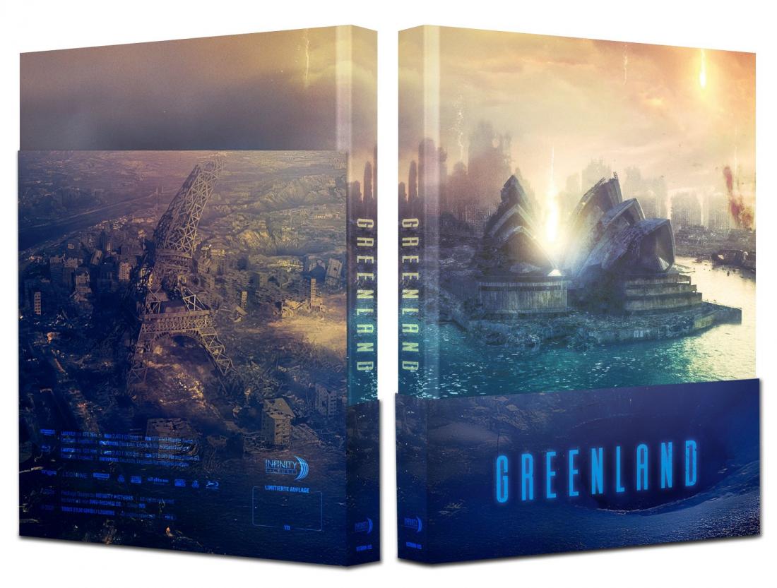 Greenland (4K UHD) I 2-Disc Mediabook (Cover WS) - limitiert auf 111 Stück