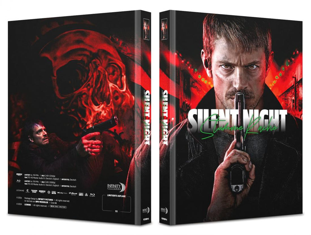 Silent Night - Stumme Rache (4K UHD) I 2-Disc Mediabook (Cover A) - limitiert auf 111 Stück