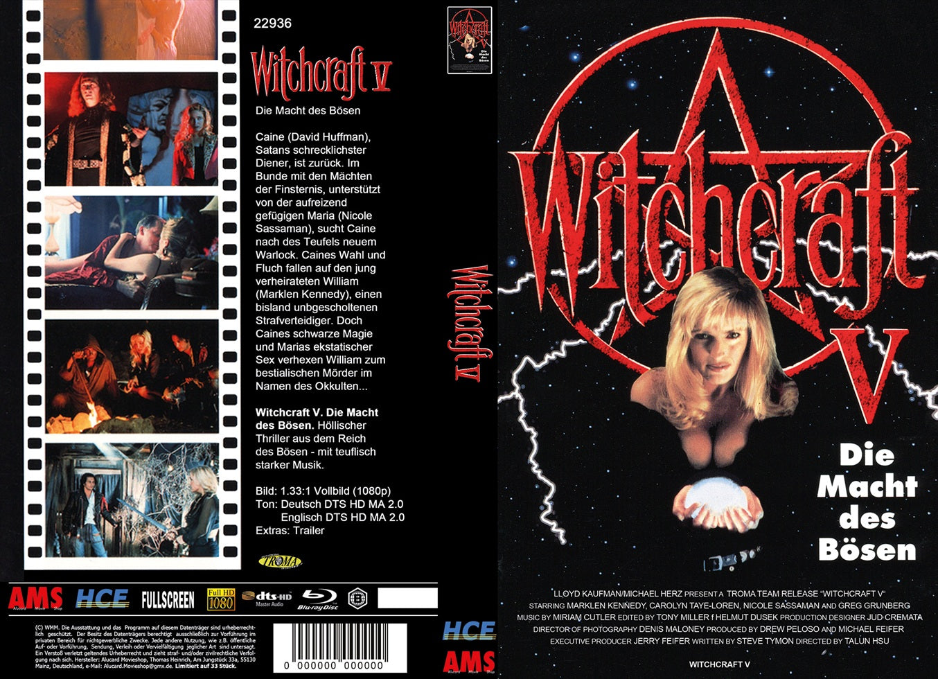 Witchcraft 5 - Die Macht des Bösen I gr. Hartbox - HCE/AMS - Lim. 33