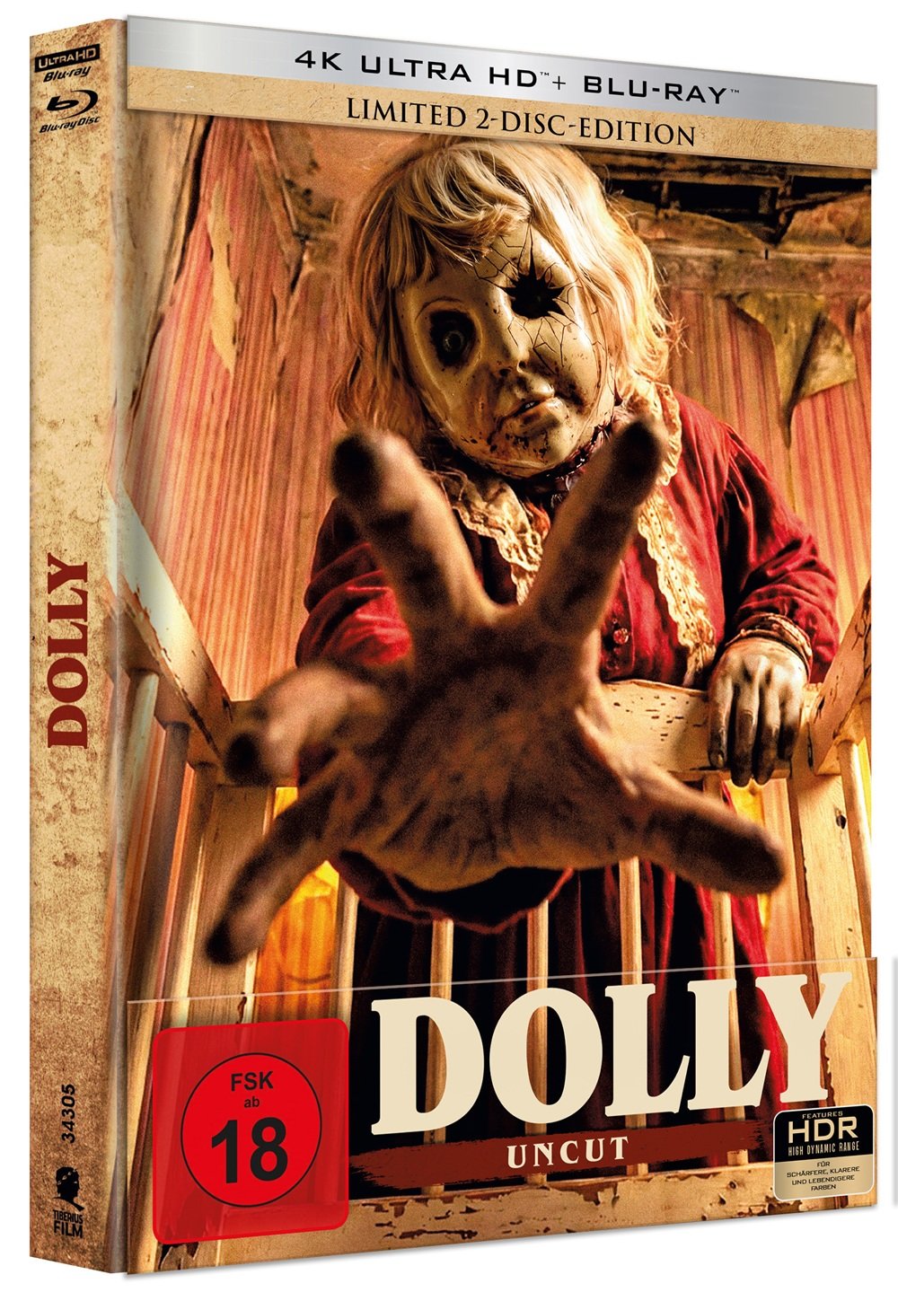 Dolly - 4K UHD 2-Disc Mediabook - Cover A - Limited Edition - Lim. 333