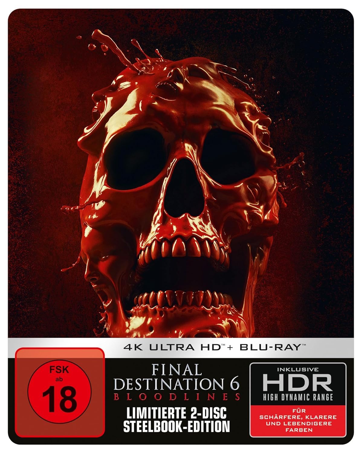 Final Destination 6: Bloodlines I Limited UNCUT Steelbook (Skull)