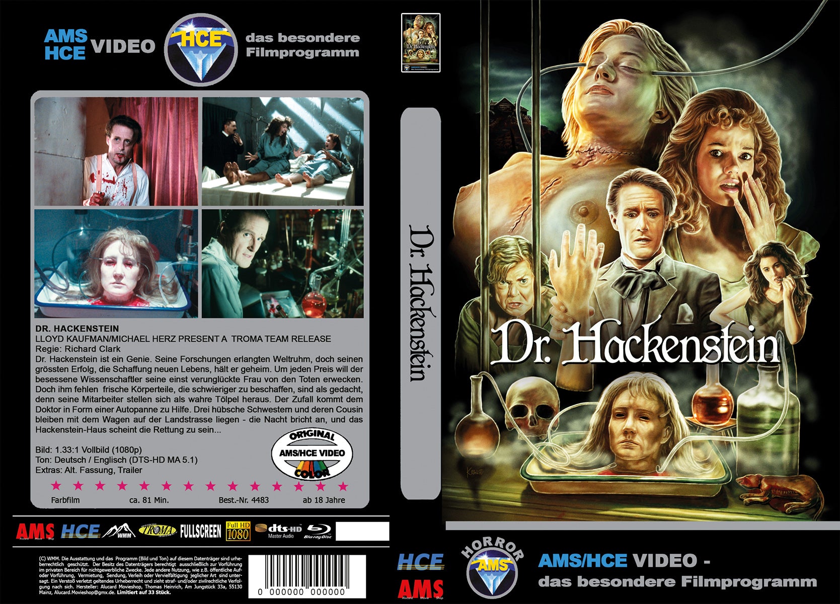 Dr. Hackenstein I gr. Hartbox - HCE/AMS - Lim. 33