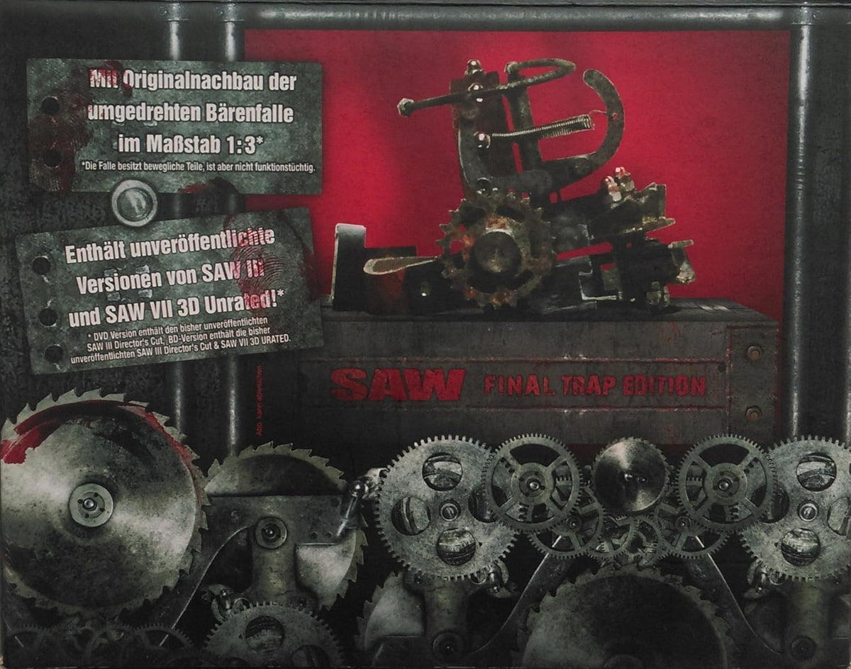Saw 1-7 I Limited Final Trap Box Edition - Unrated - Lim. 2500