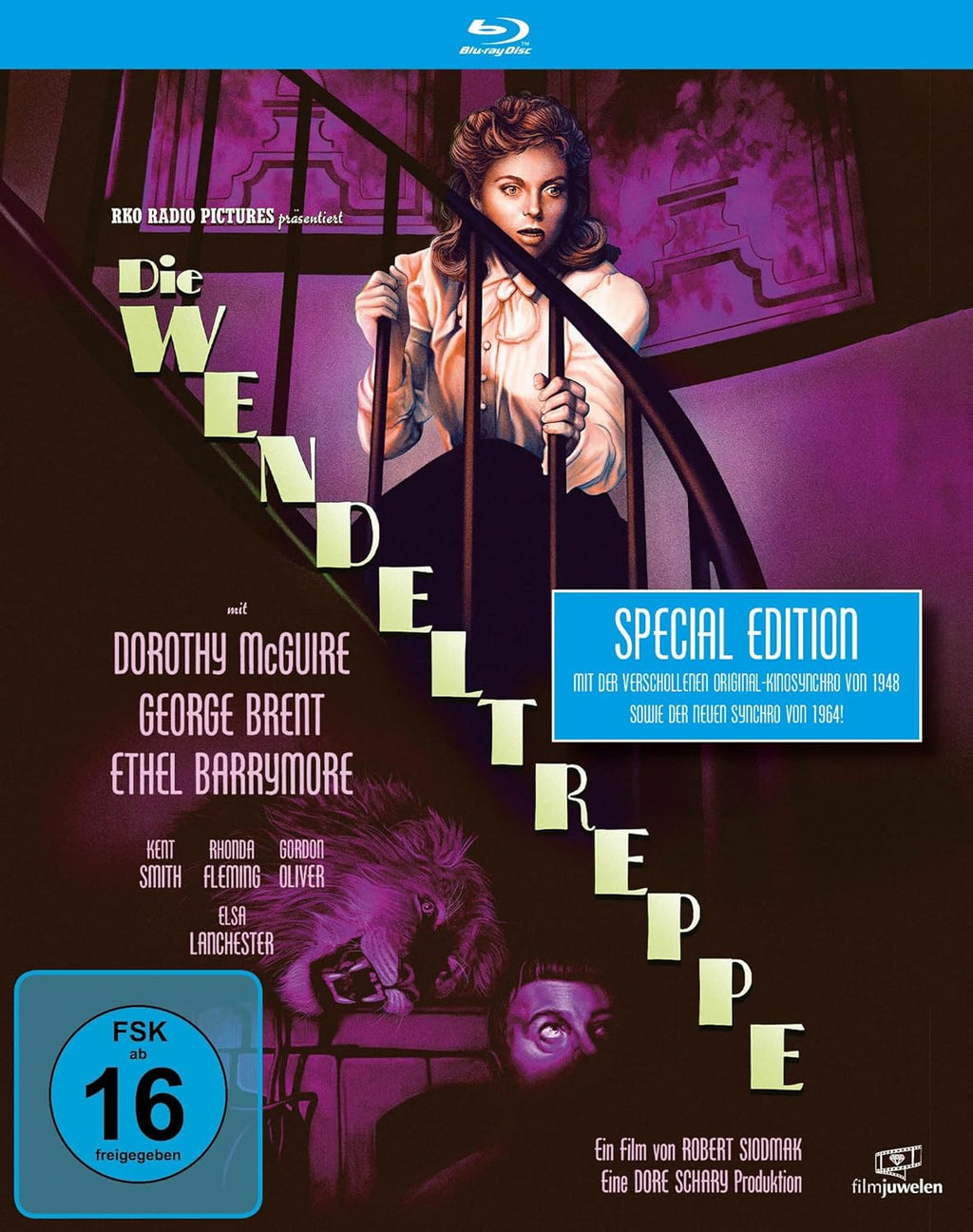 Die Wendeltreppe I Special Edition mit bislang verschollener Originalsynchro 1948 und Neusynchro