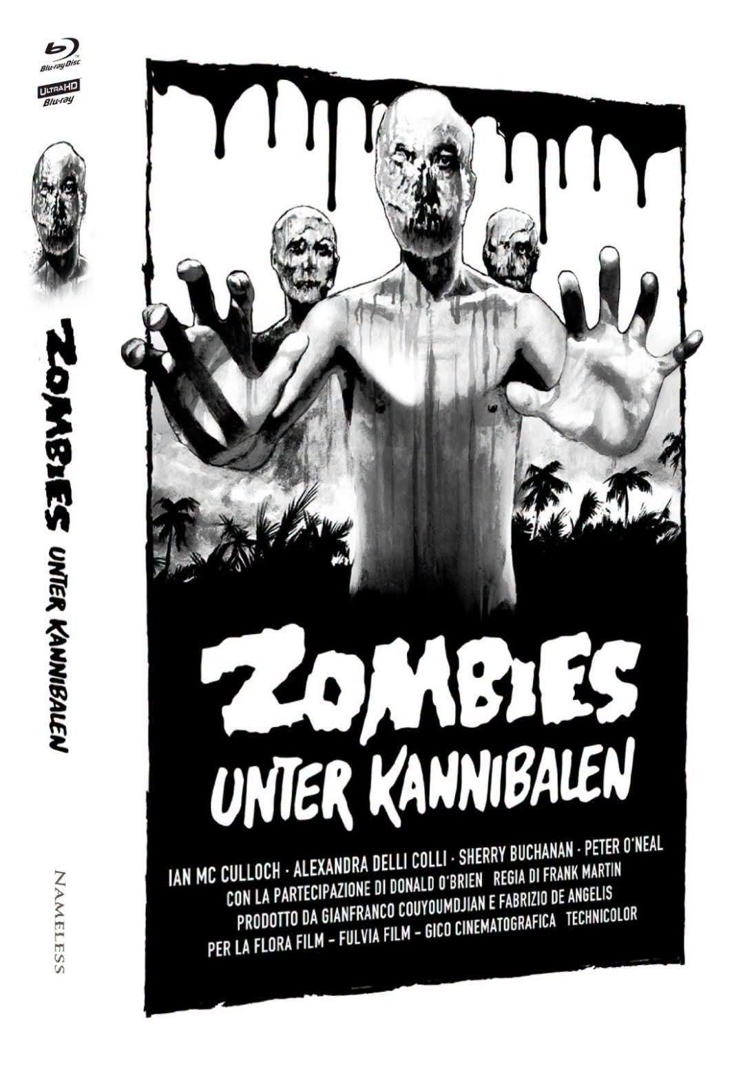 Zombies unter Kannibalen I 4-Disc Limited Edition Mediabook (Cover I) - limitiert auf 111 Stück