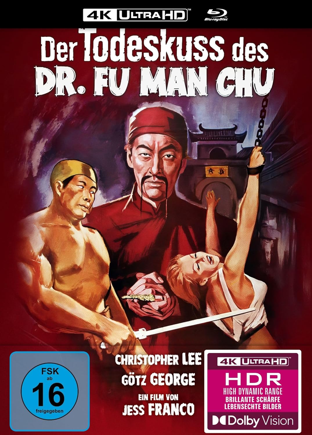 Der Todeskuss des Dr. Fu Man Chu I 2-Disc Limited Collectors Edition Mediabook