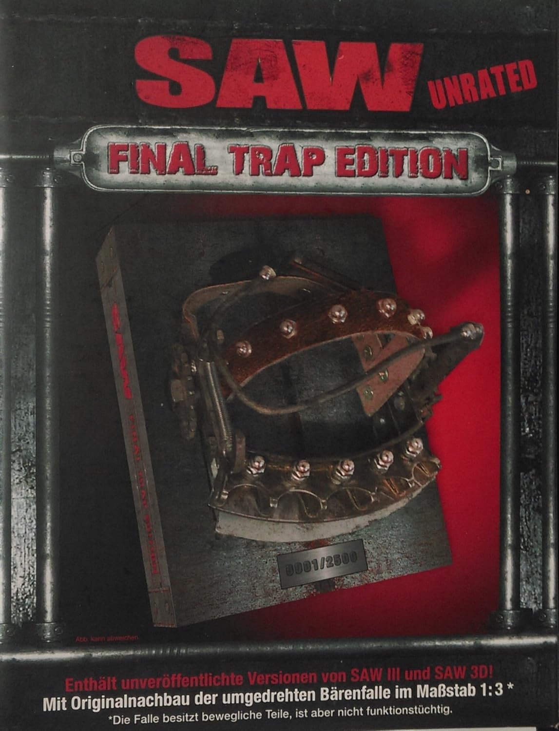 Saw 1-7 I Limited Final Trap Box Edition - Unrated - Lim. 2500