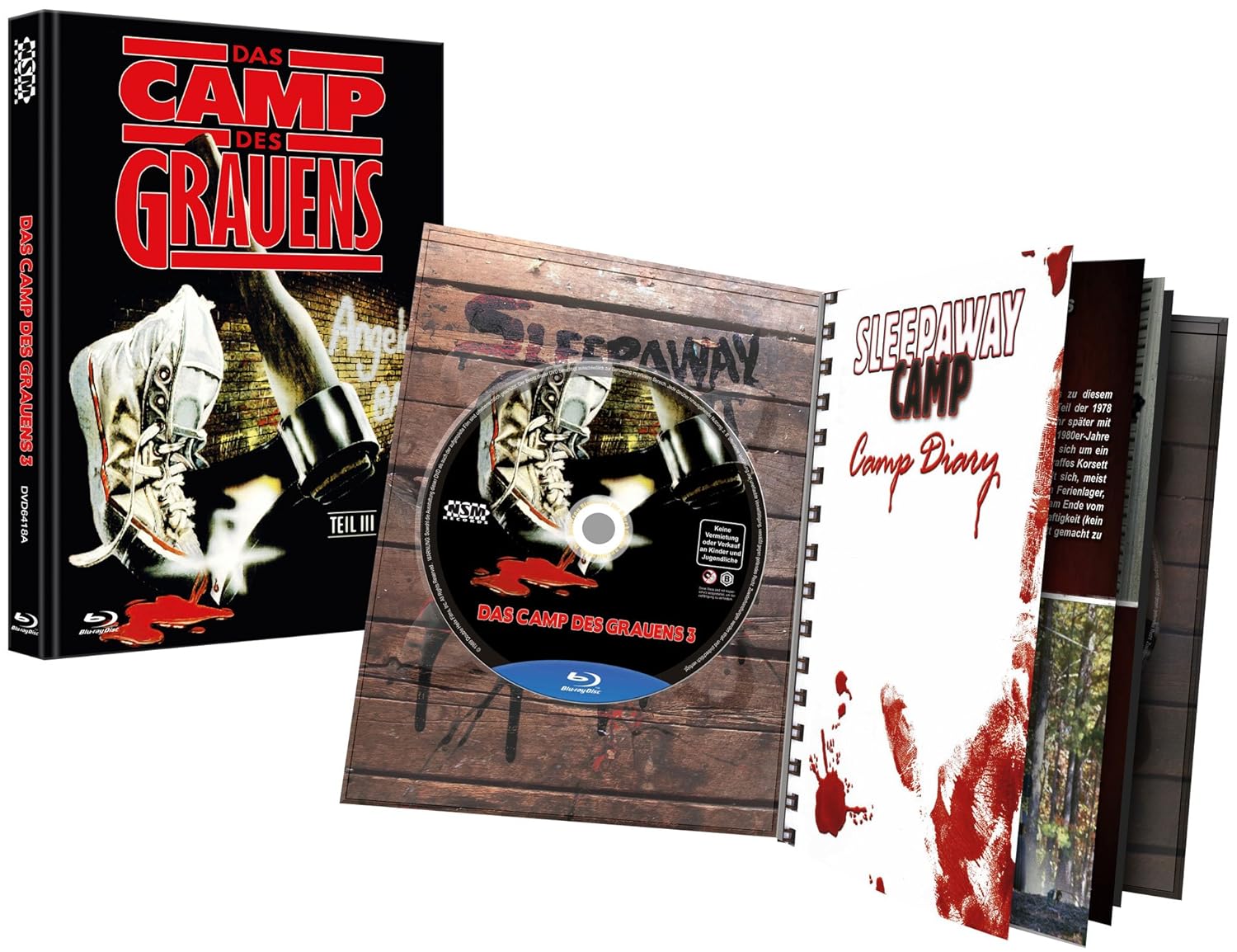 Sleepaway Camp 3 I Uncut -  limitiertes Mediabook - Cover A - NSM - Lim. 666