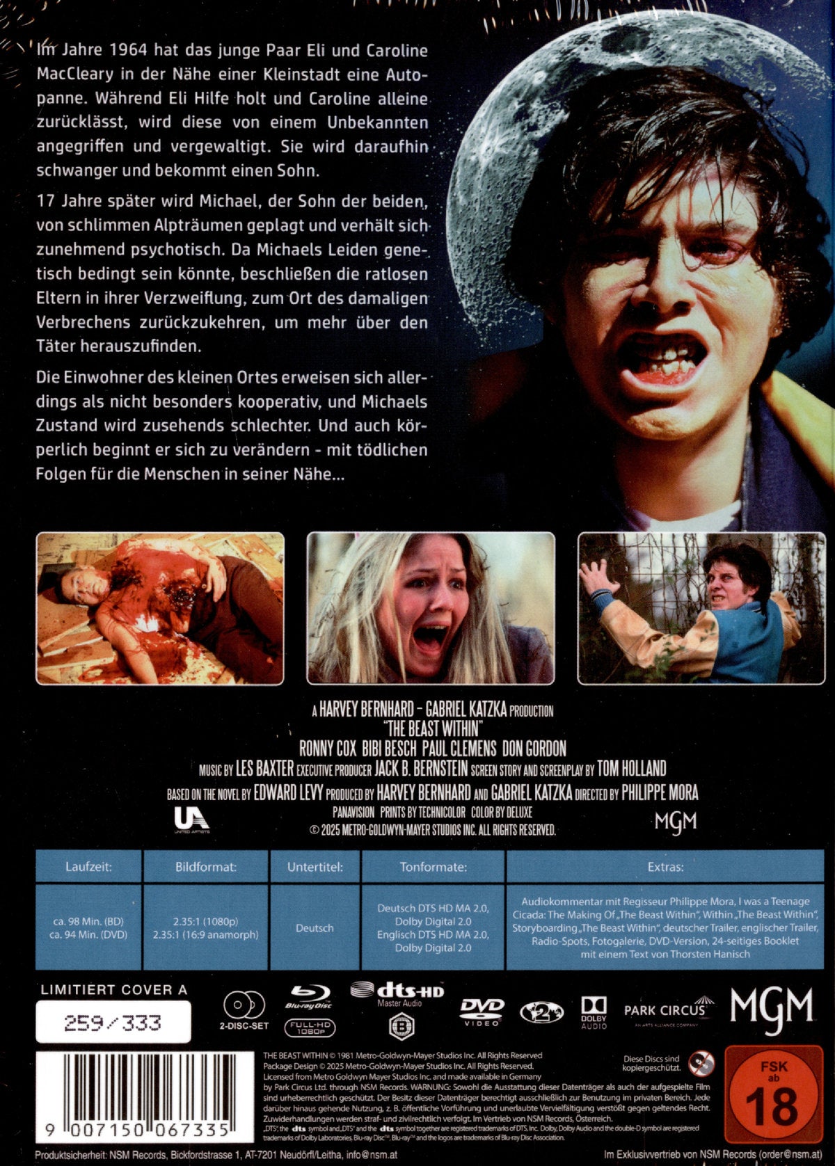 The Beast Within - Das Engelsgesicht | Uncut Mediabook Edition - Cover A