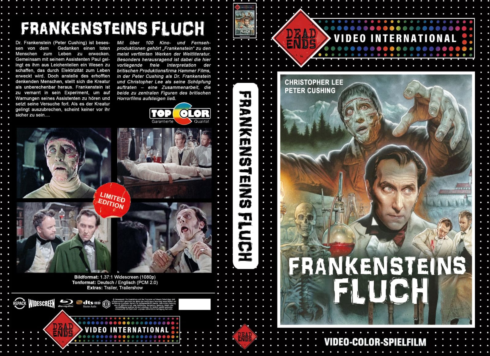Frankensteins Fluch I gr. Hartbox - Dead Ends - Lim. 33