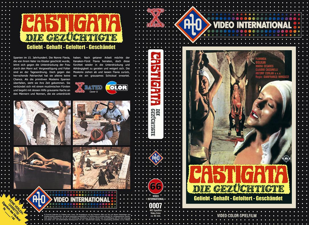 Castigata- Die Gezüchtete I gr. Hartbox - X-Rated - Cover U - Lim. 44 - Nr. 44/44