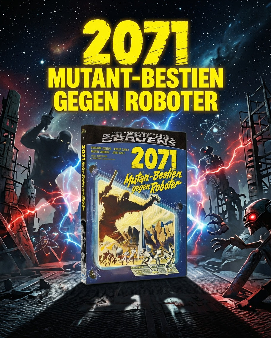 2071  MUTAN BESTIEN GEGEN ROBOTER I DAS VERMÄCHTNIS DER GALERIE DES GRAUENS  NR 8