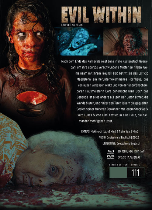 Evil Within - 2-Disc Mediabook (Cover C) - limitiert auf 111 Stück