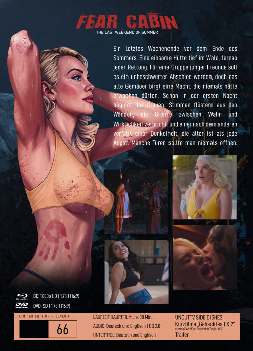 Fear Cabin - 2-Disc Mediabook (Cover F) - limitiert auf 66 Stück