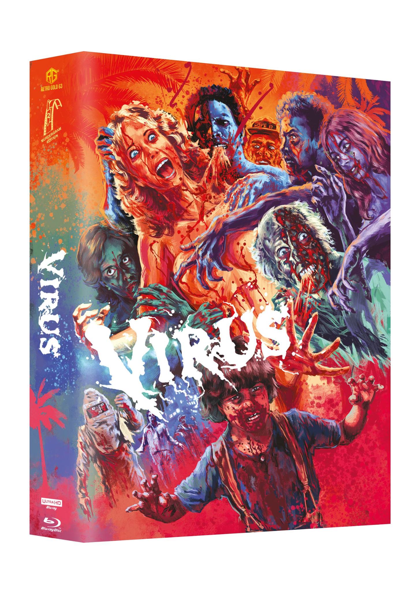 Die Hölle der lebenden Toten - Virus I Uncut Mediabook Edition - Lim. 222 - Cover B