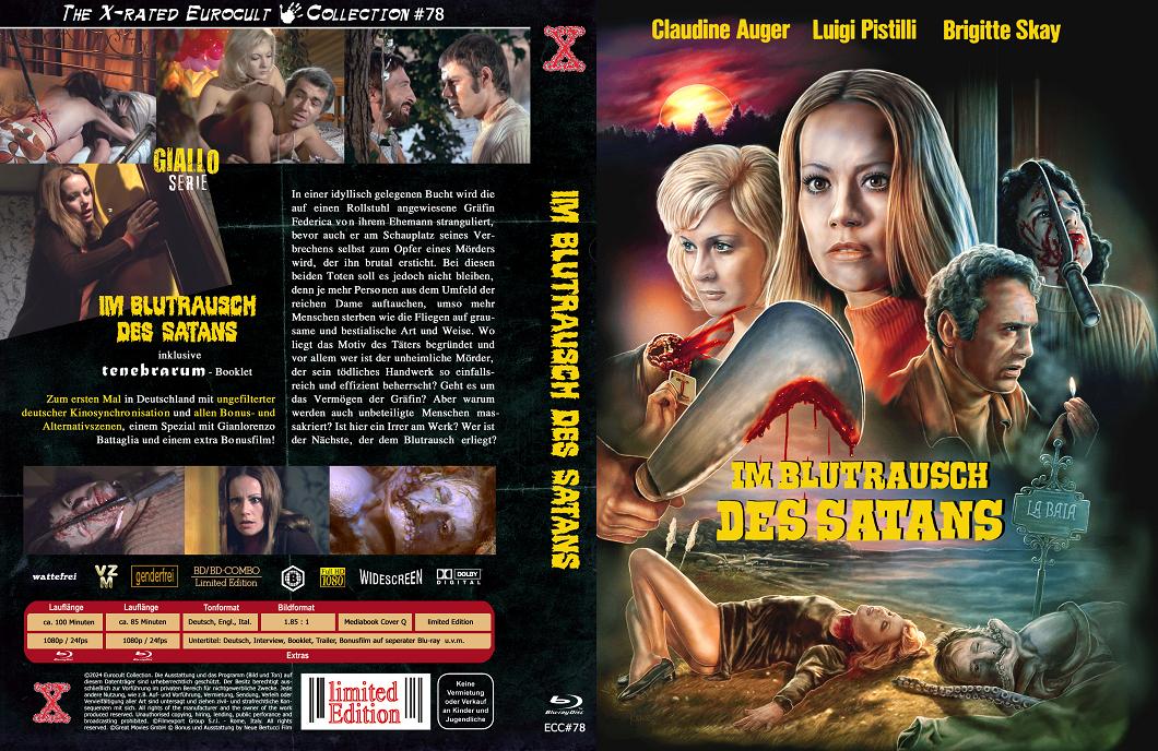 Im Blutrausch des Satans I 2-Disc Mediabook - X-Rated (Cover Q) - limitiert auf 100 Stück