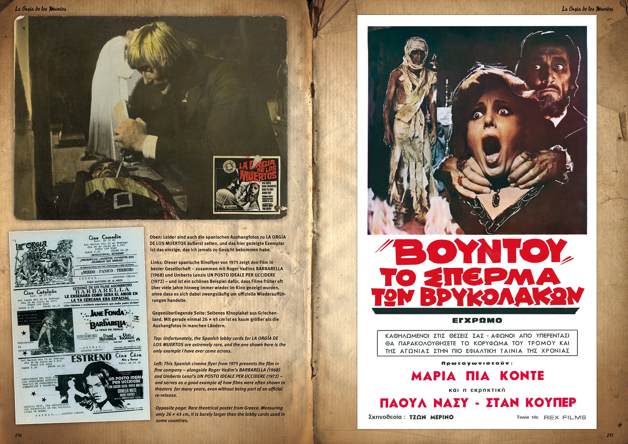 MUCHAS GRACIAS SENOR LOBO! - Paul Naschy Movie Memorabilia I Buch