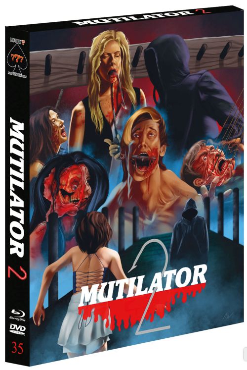 The Mutilator Teil 2 I  Lim. 777 mit Poster & Bierfilz in Scanavo Full-Sleeve Box