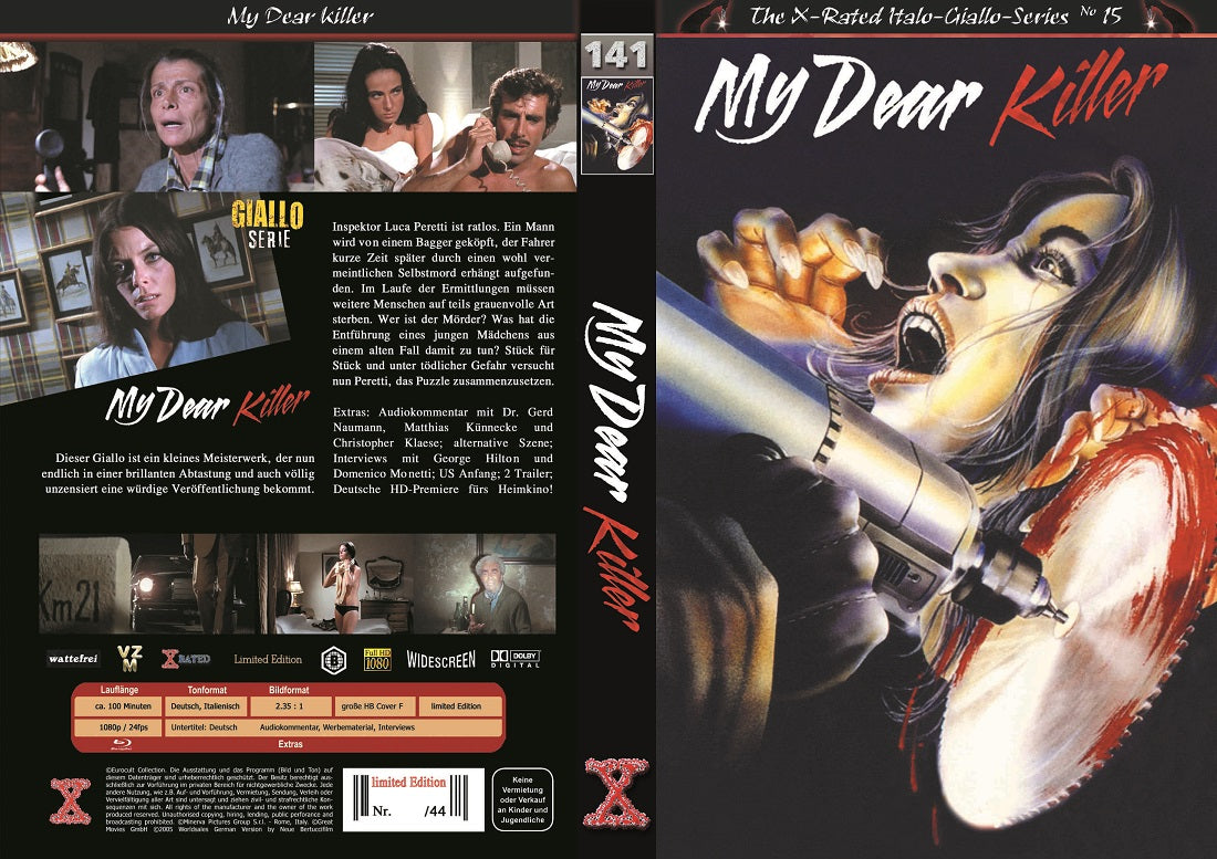 My Dear Killer I gr. Hartbox - X-Rated - Cover F - Lim. 44