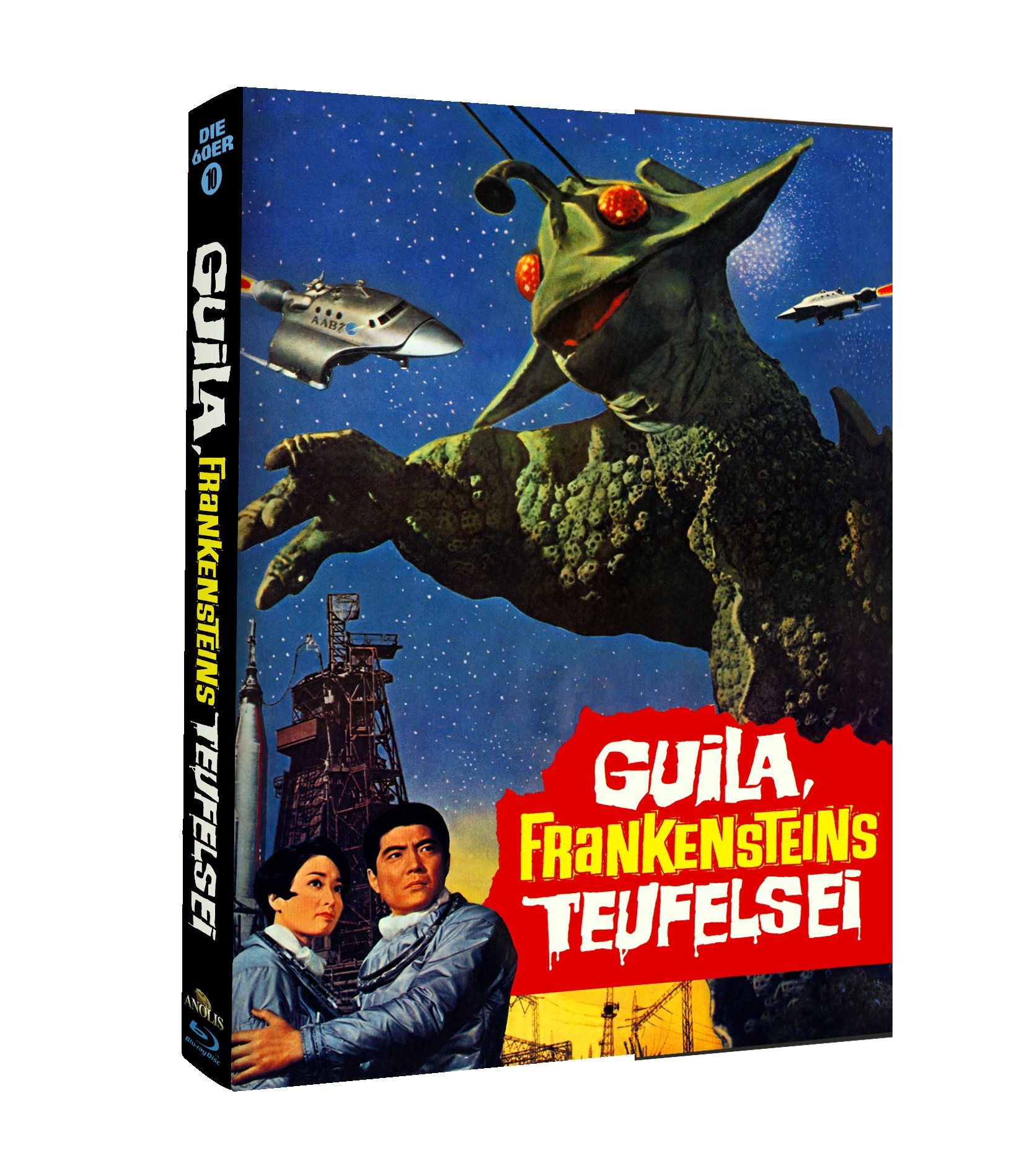 GUILA – FRANKENSTEINS TEUFELSEI I MEDIABOOK - COVER A - Anolis - Lim. 199