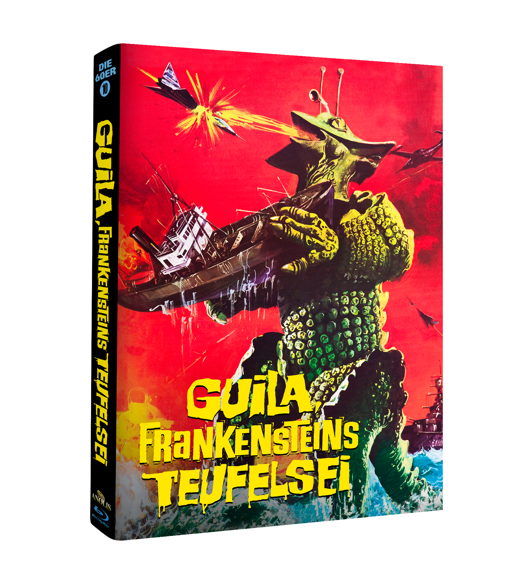 GUILA – FRANKENSTEINS TEUFELSEI I MEDIABOOK - COVER B - Anolis - Lim. 199