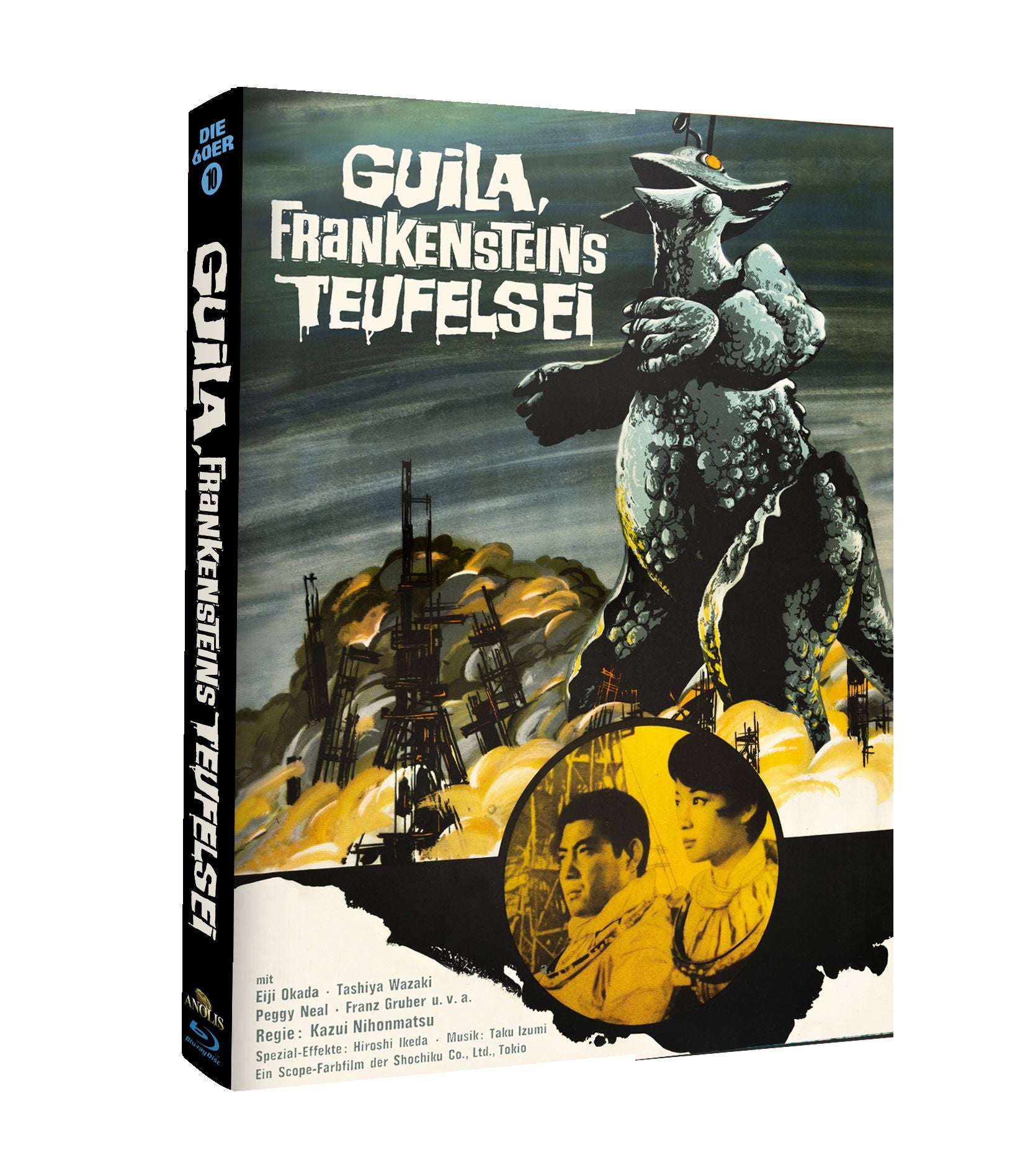 GUILA – FRANKENSTEINS TEUFELSEI I MEDIABOOK - COVER C - Anolis - Lim. 199
