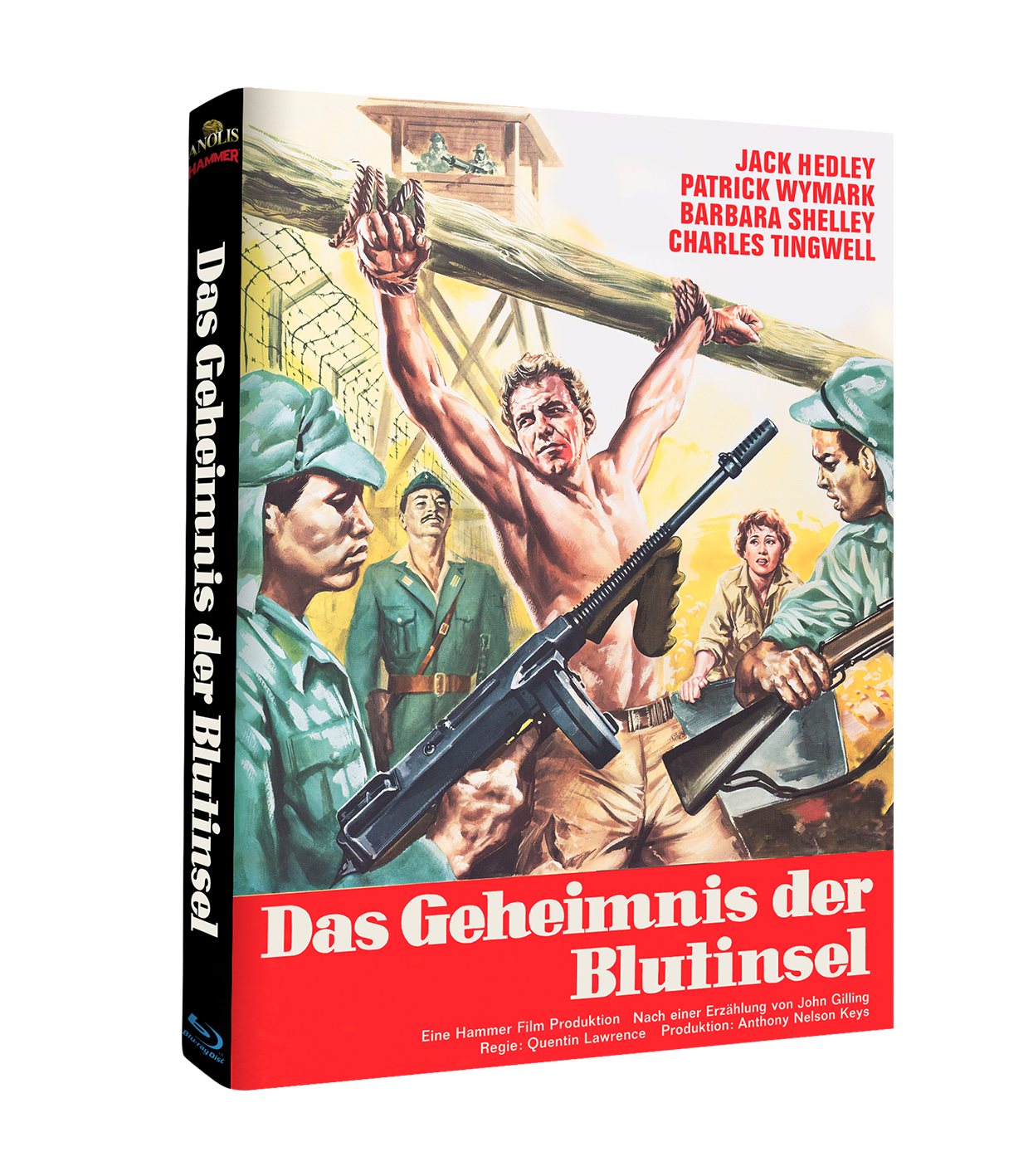 DAS GEHEIMNIS DER BLUTINSEL I HAMMER EDITION NR. 47 - Mediabook - Cover C  ----LIMITIERTE AUFLAGE---