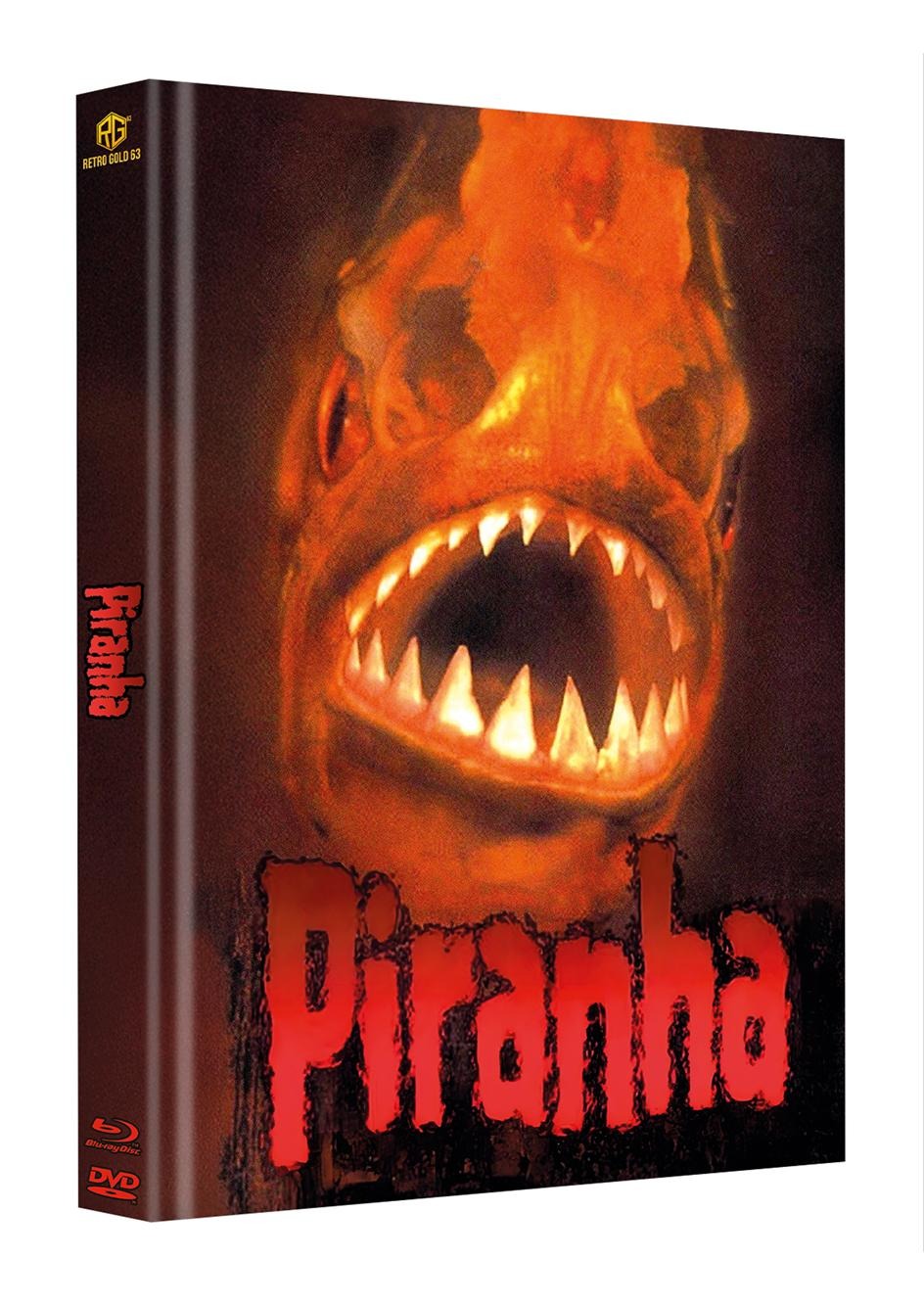Piranha (1995) I Uncut Mediabook Edition - Cover C