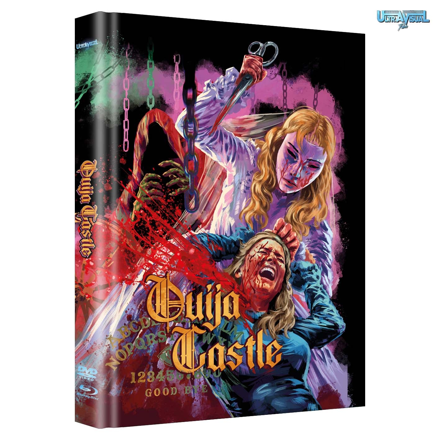 OUIJA CASTLE I Uncut - 2 Disc Mediabook - UltraVisual - Cover C - Lim. 200