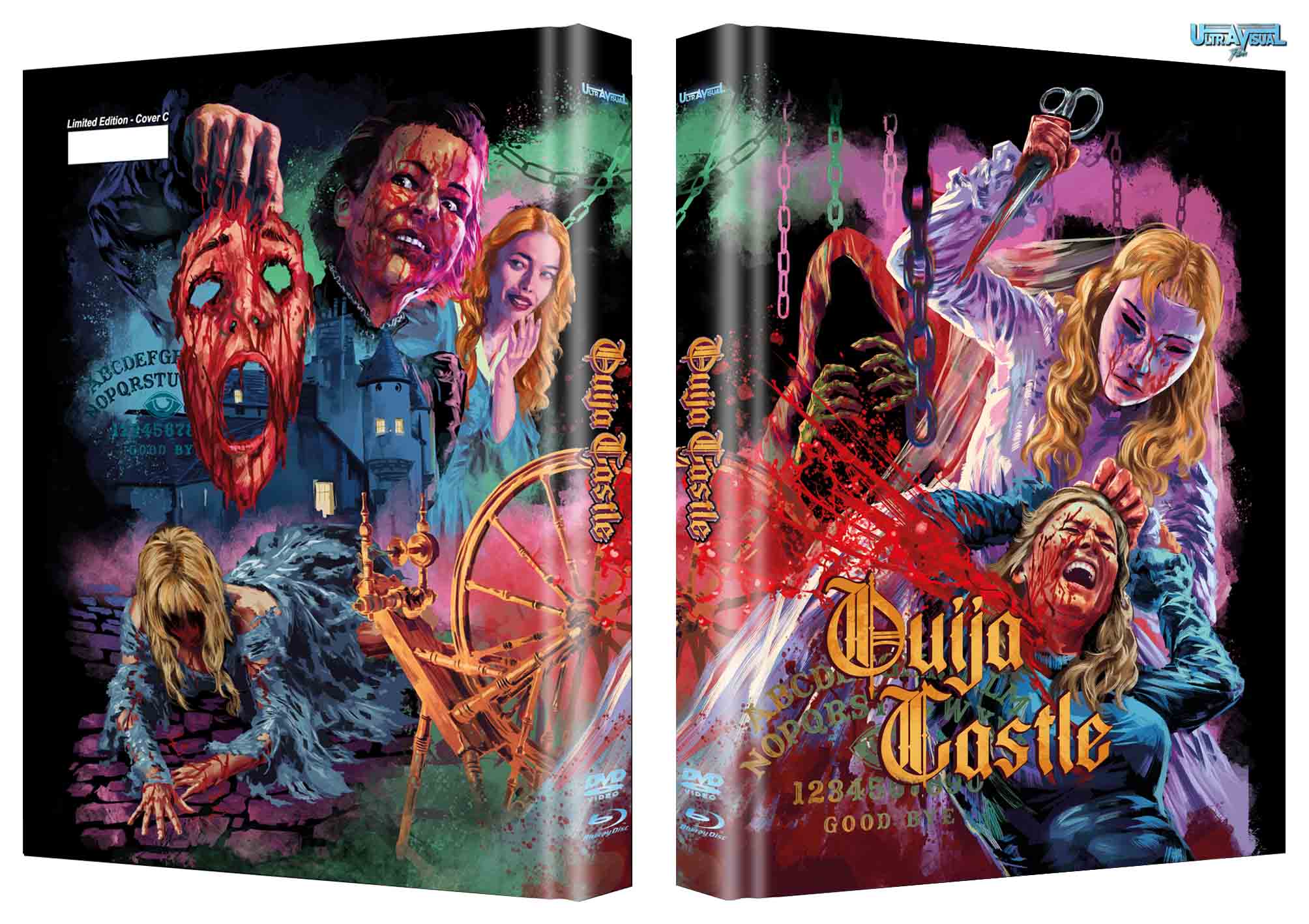 OUIJA CASTLE I Uncut - 2 Disc Mediabook - UltraVisual - Cover C - Lim. 200