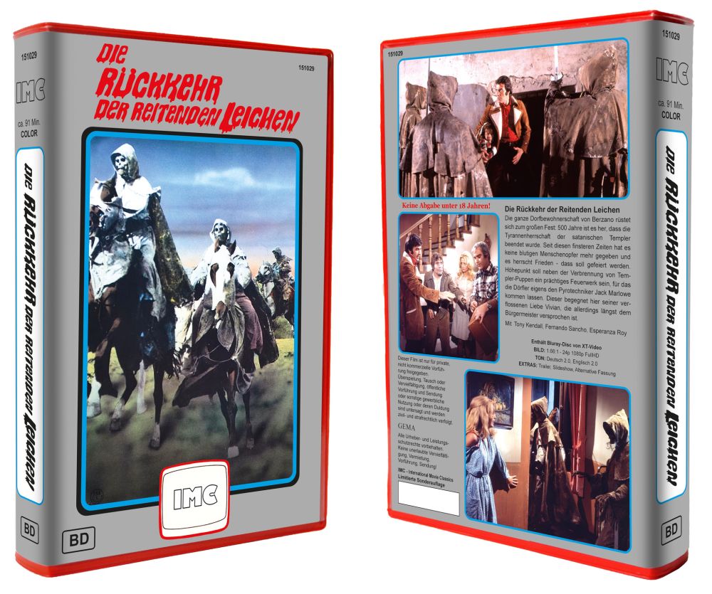Die Rückkehr der reitenden Leichen I  IMC Redbox - Lim. 250