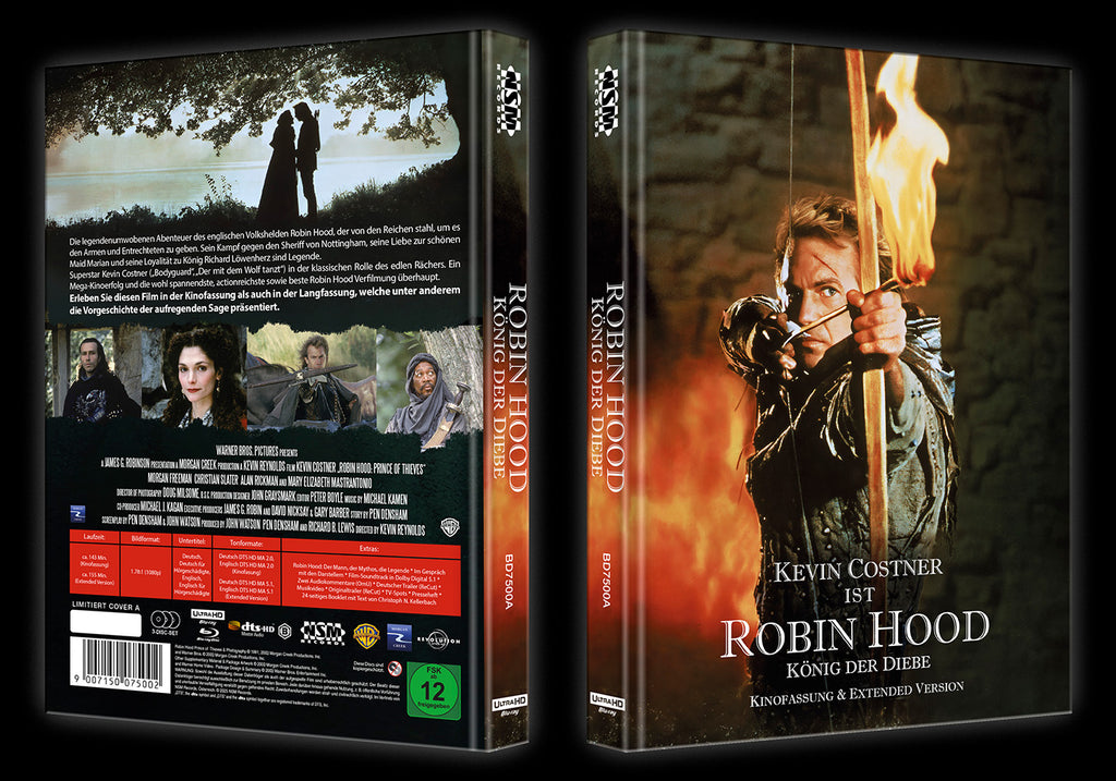 Robin Hood I (4K UHD) - 3-Disc Limited Edition Mediabook (Cover A)