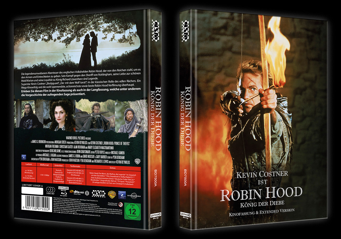Robin Hood I (4K UHD) - 3-Disc Limited Edition Mediabook (Cover A)