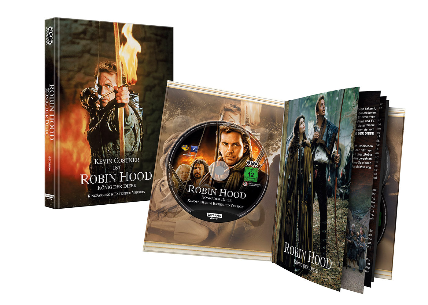 Robin Hood I (4K UHD) - 3-Disc Limited Edition Mediabook (Cover A)