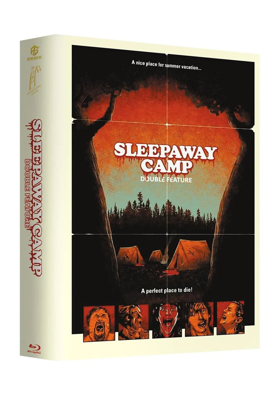 SLEEPAWAY CAMP I Double Feature - MURDERGRAM EDITION #4 Mega Mediabook - Cover A - Lim. 250