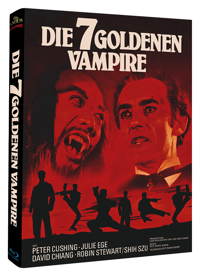 Die 7 goldenen Vampire I Hammer Edition Nr. 45 - Limitiertes Mediabook- Cover B
