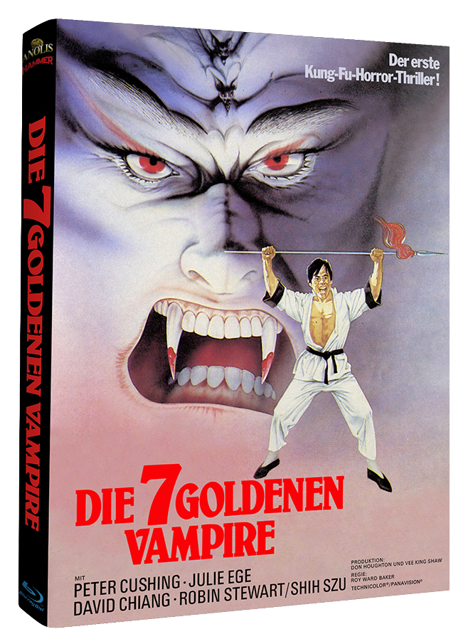 Die 7 goldenen Vampire I Hammer Edition Nr. 45 - Limitiertes Mediabook- Cover C