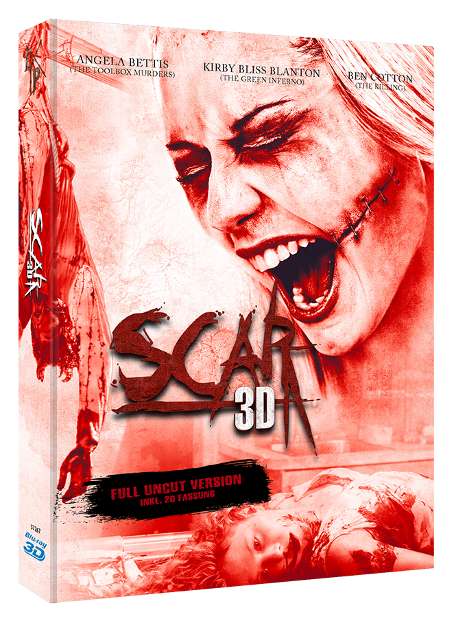 SCAR  I UNCUT VERSION IN 2D/3D Mediabook - Cover A