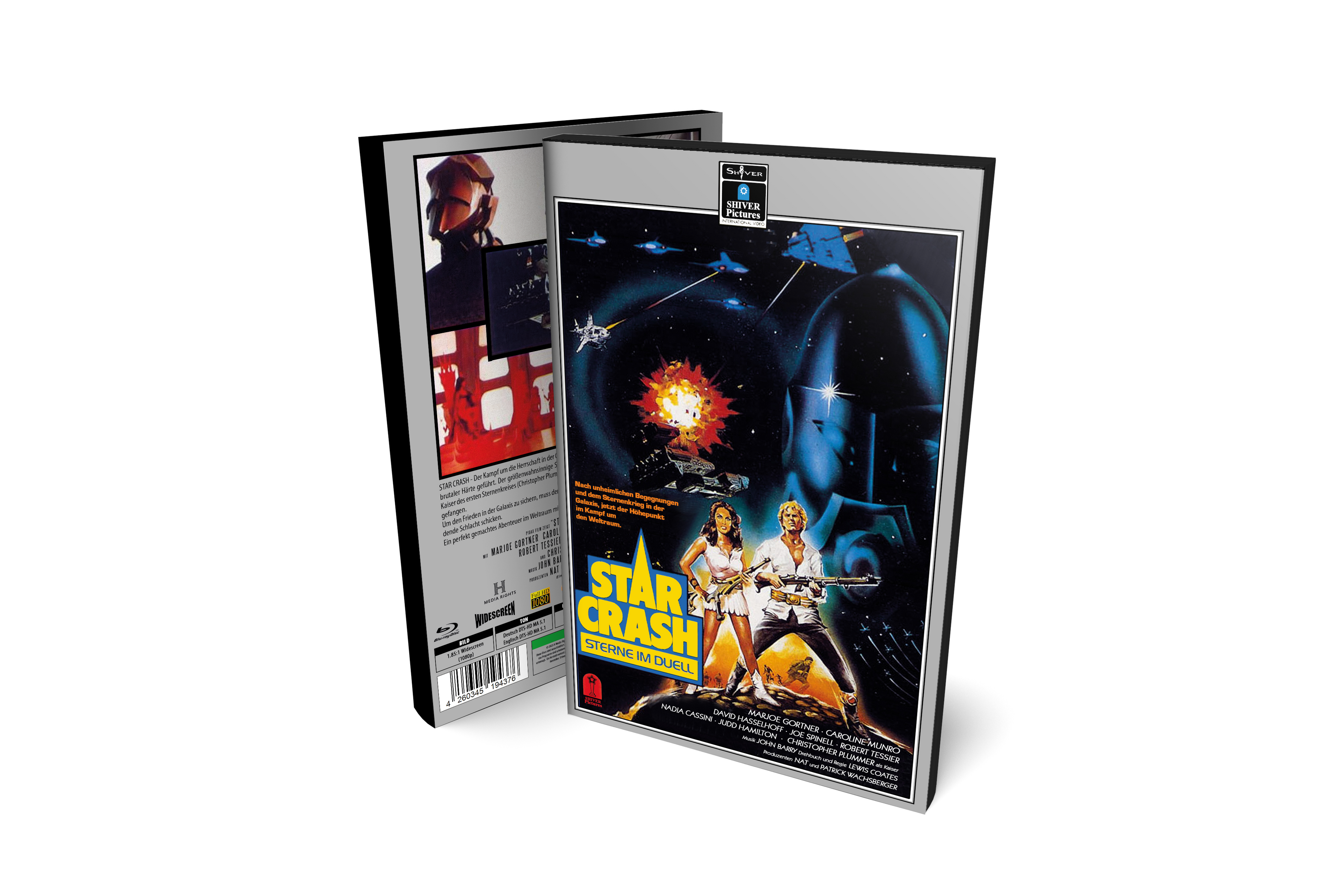Star Crash - Sterne im Duell I gr. Hartbox - Cover A -Shivers Movies - Lim. 69