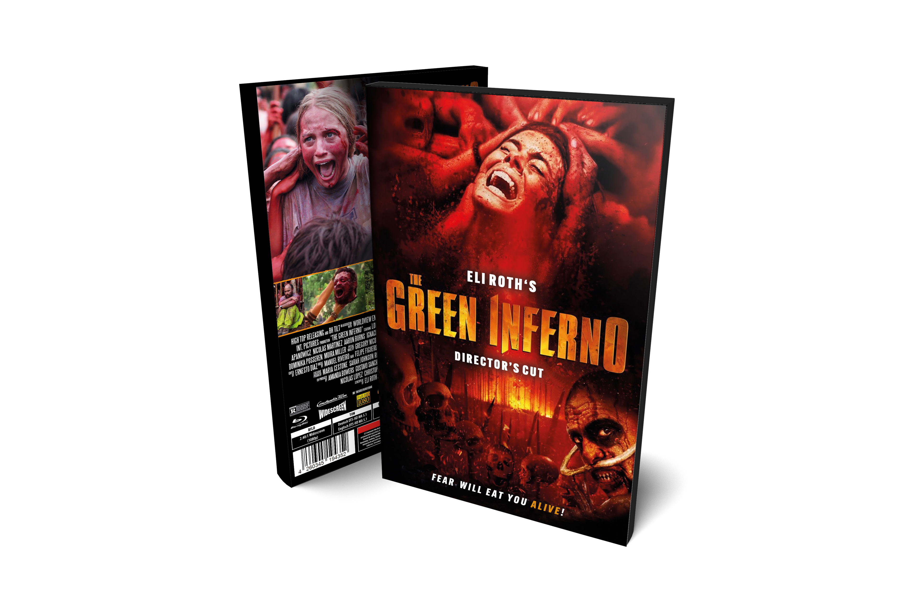 The Green Inferno- Directors Cut I gr. Hartbox - Shivers Movies - Cover A - Lim. 69