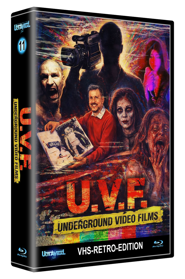 U.V.F. - Underground Video Films I VHS Retro Edition - Wendecover -UltraVisual - Lim. 50