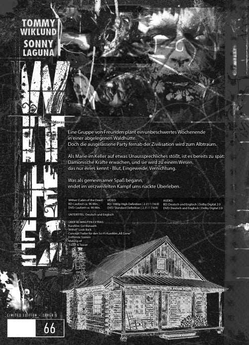 Wither (Cabin of the Dead) I 2-Disc Mediabook (Cover G) - limitiert auf 66 Stück