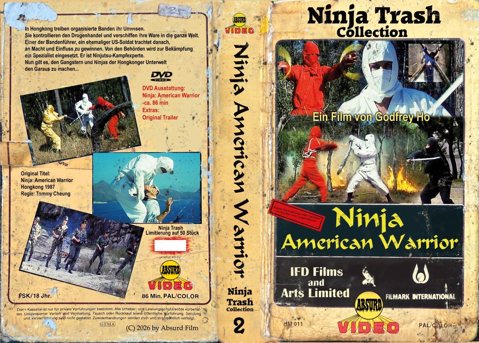 Ninja American Warrior I gr. Hartbox - Absurd - Lim. 50