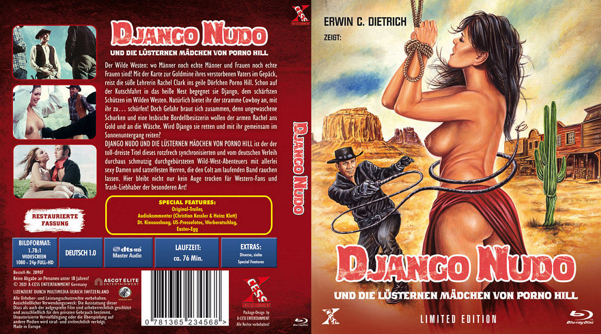 Django Nudo und die lüsternen Mädchen - Uncut