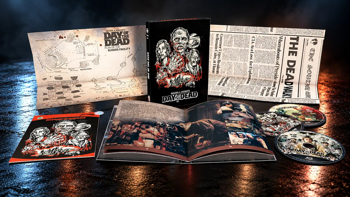 DAY OF THE DEAD I BUB BÜSTEN EDITION – inkl. 3 Disc Mediabook G [UHD + 2 BD] und C-Card