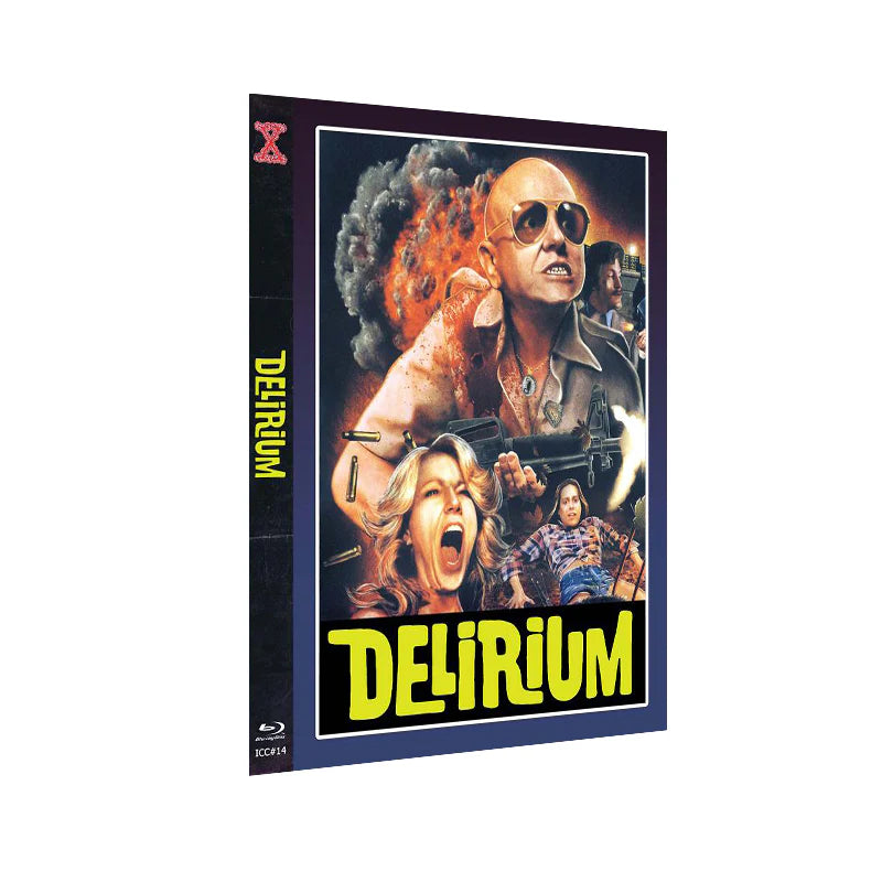 Delirium I Mediabook Cover B limitiert  222 Exemplare ( Bonusfilm : Skalpell ) - X-Rated
