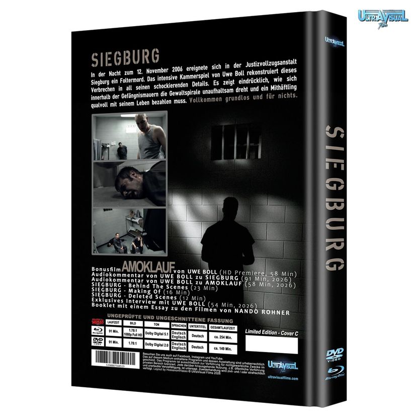 Siegburg I Mediabook - Uncut - Cover C