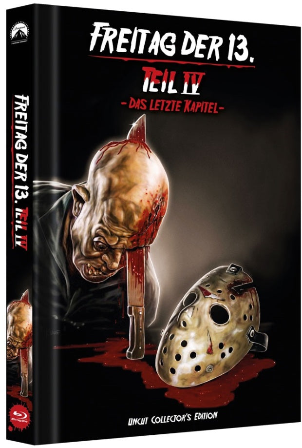 Freitag der 13. - Teil 4 I Uncut Mediabook - Cover C